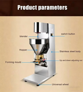 เครื่องทำลูกชิ้น<span class=keywords><strong>ปลา</strong></span>แบบม้วน <span class=keywords><strong>ทอด</strong></span> และหั่นสำหรับอาหาร พร้อมระบบควบคุมการผสมและขึ้นรูปเชิงพาณิชย์ - Product Image 3