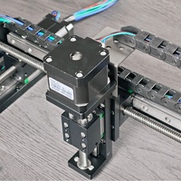 UMOT Sistema de Posicionamiento Lineal Mini de 30 mm CC/CA Etapa XYZ Mesa CNC de 50-400 mm Husillo de Bolas Guía de Riel Lineal Robot de Pórtico Multieje