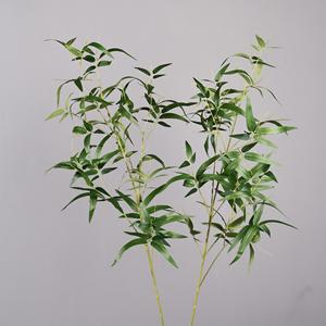 Bambú Artificial Meng Jie de 100cm/200cm, Flor de Seda Plástica, Decoración para Bodas, Arreglo de Plantas Verdes, Accesorios - Product Image 3