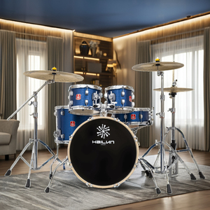 Hailun trẻ em nhà máy bán buôn của Entry-Level 5-Level trống 3-Cymbal Acoustic trống Bộ - Product Image 6