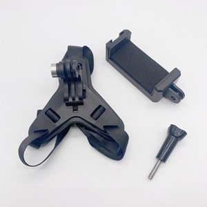 Compatible con la correa de barbilla del casco de motocicleta <span class=keywords><strong>GoPro10</strong></span>, soporte para selfies en vivo para móvil. - Product Image 6