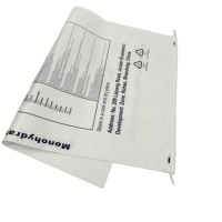 Sac tissé en PP 50 kg, prix de gros, sac en PP tissé avec impression de logo personnalisé, sacs en PP tissé pour fèves de cacao 50 kg