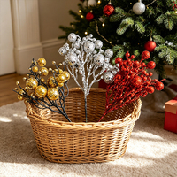 LANTINGXU Décorations de Noël personnalisées en or, argent et rouge, fournis directement par l'usine