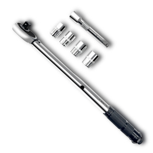 <b>Torque</b> Wrench 1/2 In Chrome Plated Adjustable Ratchet For Auto Repair Tools - Product Image 1