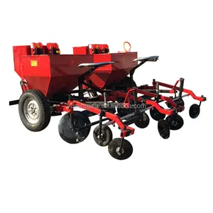 Hot Sale Mini Tractor Mounted Two Ridges And Four Rows Potato Planter Potato Seeder