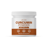 Prix de gros Poudre de curcumine naturelle Extrait de racine de curcuma 95% Qualité alimentaire Certifié HPLC Échantillon gratuit