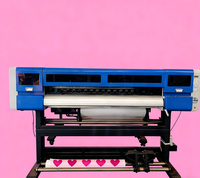 Impresora de Gran Formato para Pancartas, Plotter Epson I3200 Xp600, Sublimación, Prensa de Calor, Tinta Eco Solvente, para Camisetas y Telas