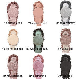 POPFEEL Sombra de Ojos en Polvo de un Solo Color Tonos Tierra Perlados Mate Brillantes Maquillaje de Escenario Cosméticos al por Mayor - Product Image 4