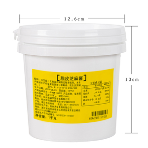 SHOWENUT Ingrédients de pâtisserie de haute qualité Pâte de sésame blanc pelé 6 barils par carton - Product Image 4