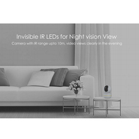 Penjualan laris Kamera CCTV Mini keamanan rumah Wi-Fi sistem kamera CMOS Pengawasan & kamera IP dengan fungsi penglihatan malam & perekam