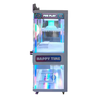 Machine de jeu d'arcade de vente de cadeaux de prix rotatifs à pièces de 40 clips