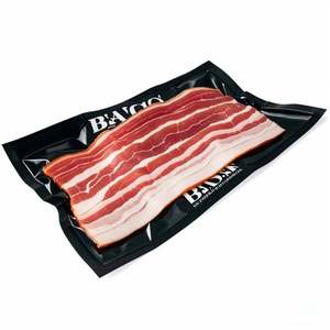 Custom Black Food-Grade Multi-Layer Embossed Gravure Printing Surface Moisture for Barrier <b>Vacuum</b> Sealer <b>Bag</b> Durable Food Pack - Product Image 4