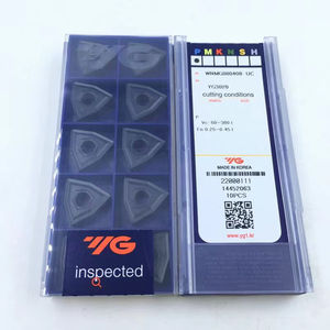 เม็ดมีดกลึงภายนอกแบบปรับแต่งได้ WNMG080408-UC YG3020 ทำจากทังสเตนคาร์ไบด์ สำหรับเครื่องกลึง CNC รองรับ OEM - Product Image 2