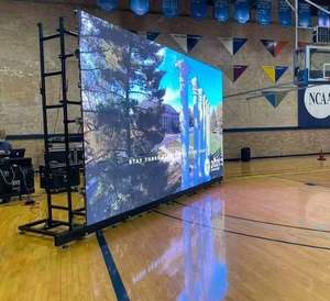 Hướng dẫn trực quan GS Màn hình LED tấm màn hình hiển thị cong p2.6 p3.9 p1.9 LED quảng cáo hiển thị tường trở lại LED <span class=keywords><strong>Curtain</strong></span> Wall màn hình - Product Image 1