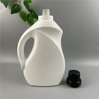 Bouteille de détergent liquide en plastique HDPE 2L personnalisée conteneur d'emballage vide