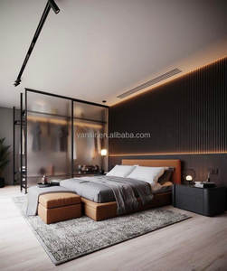 Panneaux muraux de bois WPC pour la maison, sans flamme, craquelée, bricolage, panneaux décoratifs - Product Image 4