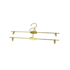 Cintre métallique antidérapant pour sous-vêtements avec pinces, pour culottes adultes et enfants, idéal pour les boutiques de lingerie, vente en gros et personnalisation - Product Image 3
