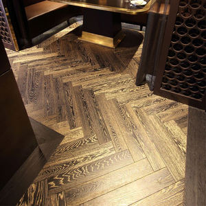 <span class=keywords><strong>Parquet</strong></span> en bois de <span class=keywords><strong>noyer</strong></span> stratifié à chevrons imperméable de 8mm, style de conception moderne, épaisseur de 18mm pour une utilisation en intérieur - Product Image 3