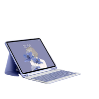 Étui de Protection pour tablette GalaxyTab A7 10.4, housse de clavier, support de stylet, Dimensions 25.2x18cm, Protection complète