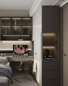 Best-seller Fresh Designs Meubles de luxe en bois massif multicouches Ensembles de chambre à coucher avec armoire Meubles de chambre à coucher - Product Image 2