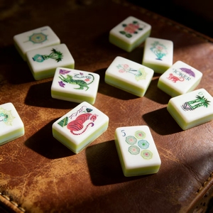 Tuiles de Mahjong Américain Personnalisées <span class=keywords><strong>en</strong></span> Acrylique Gravé, Design Moderne de Luxe à 4 Couches, pour le Divertissement - Product Image 4