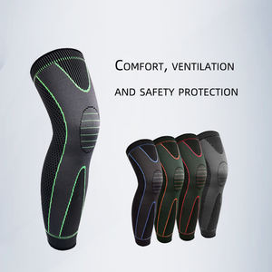 Protector de rodilla de alta elasticidad profesional para <span class=keywords><strong>Amazon</strong></span>, gran oferta, protección óptima para actividades deportivas al aire libre, <span class=keywords><strong>calentadores</strong></span> de <span class=keywords><strong>piernas</strong></span> - Product Image 5