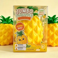 Squishy fruit slow rebound speelgoed: aardbei, druif, perzik, banaan, ananas, appel, wortel, maïs, aubergine, groente, squishy speelgoed
