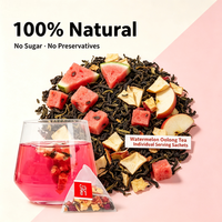 Sachets de thé vert Oolong à la pastèque, thé aux fleurs naturelles, améliore l'énergie, favorise la digestion, pour infusion à l'eau chaude ou froide, 150g, 5*30 sachets