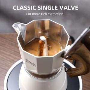 Cafetera de Aluminio de Alta Calidad, Cafetera Italiana, Cafetera Moka - Product Image 4