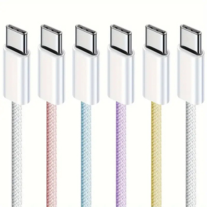 Cavo di ricarica rapida USB-C originale EONLINE 3.3FT 3D per Apple iPhone 17 16 Pro Max 15 Pro Plus PD 60W USB-C intrecciato per ricarica e dati - Product Image 5