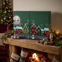 Premium Doppelöffnungs-Geschenkbox in Übergröße, Festliche Doppeltür-Geschenkboxen für Weihnachten, Festliche Verpackungsboxen