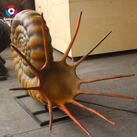Modèle de Nautilus Animatronique Géant Grandeur Nature - Simulation Réaliste d'Animal Marin Pieuvre pour Décoration d'Aquarium et de Musée de la Vie Marine
