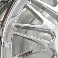 Jantes forgées concaves FANXI Smooth Polish 24x14 pour Ford F250 8x170 8 trous, 20x10 22x12 26x16 pour Chevrolet 2500HD Denali 2500