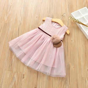 Proveedor Chino de los Últimos Diseños de Vestidos, Vestidos de Tutú Casuales Unisex para Bebés, 100% Algodón Transpirable, Venta al Por Mayor de Verano - Product Image 2