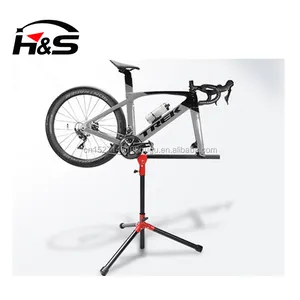 Home Portable Bicycle Mechanics Work stand for Mountain Bikes and Road Bikes Maintenance