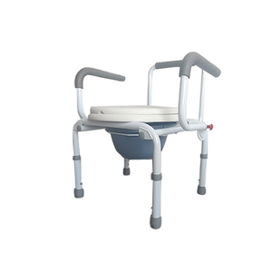 <span class=keywords><strong>Silla</strong></span> de Inodoro con Altura Ajustable y Reposabrazos de Espuma, Equipo de Seguridad para <span class=keywords><strong>Baño</strong></span> para Pacientes Embarazadas y para el <span class=keywords><strong>Baño</strong></span> - Product Image 4