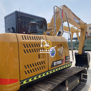 Excavadora SANY SY95C Usada en Venta, 2023, 9.5 Toneladas, con Motor, Caja de Cambios, Bomba Original y Cucharón de Excavación para Construcción - Product Image 5