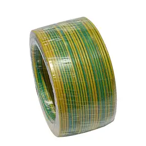 H07V-K 10mm2 16mm2 25mm2 35mm2 50mm Earth cable Green /Yellow tinned and UV resistant cable