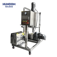 Mélangeur en acier inoxydable Mélangeur réservoirs de mélange industriel Savon liquide Shampooing Détergent Making Machine