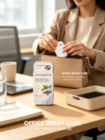 Dentifrice solide PAP violet très vendu sur TikTok, 60 comprimés, nouvelle formule avec hydroxyapatite pour blanchir, haleine fraîche, soin buccal