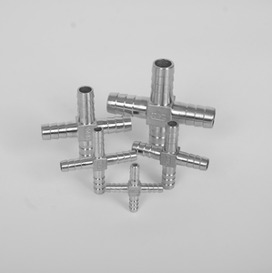 Venta al por mayor 304 de acero inoxidable tipo cruz a través de la Junta pagoda bambú verde cuatro vías accesorios de cánula rápida - Product Image 3