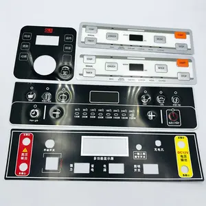 Özel anahtar düğmeler grafik bindirme fabrika fiyat düğmesi membran anahtarı klavye paneli PC satılık