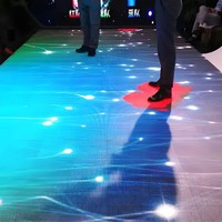 Pantalla LED Interactiva con Sensor de Cuerpo Humano para Piso, 4K 16:9 a Todo Color, P3 3.91mm, Animación Dinámica 3D, IP65 para Interiores