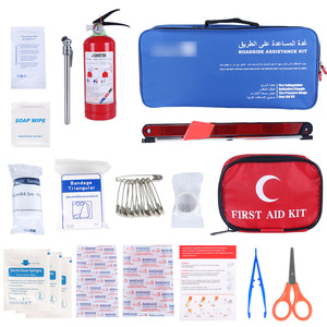 Kit de Emergencia para Automóvil Portátil de 17 Piezas, Herramienta Combinada de Rescate para Vehículos con Extintor de Incendios para Situaciones de Emergencia - Product Image 5
