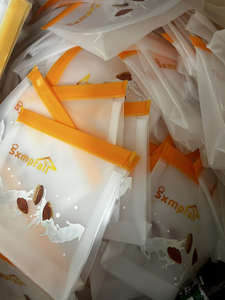 ปราศจากสาร BPA ถุงพลาสติกซิลิโคนกันรั่วถุงอาหารกลางวันนำกลับมาใช้ใหม่ได้อย่างปลอดภัยถุงเก็บอาหารสำหรับตู้เย็น - Product Image 5