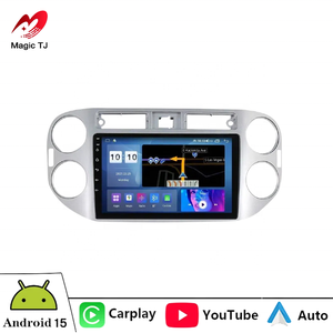 Cho VW Tiguan 2010 2016 Mô Hình Phổ Xe Màn Hình Điều Khiển Trung Tâm <span class=keywords><strong>Android</strong></span> Navigation Được Xây Dựng Trong Carplay 8 Lõi IPS Hiển Thị - Product Image 2