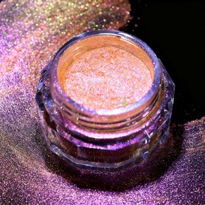 Poudre de paillettes changeante de couleur de haute qualité de la série Chameleon pour le nail art, MOQ 1 kg - Product Image 5