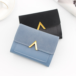 Travel Designer Luxury PU Leather Purse Custom Money Clip Ladies <b>Wallet</b> - Product Image 2