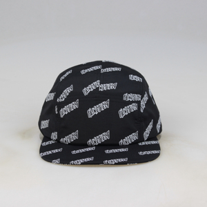 Sombrero de <span class=keywords><strong>Camper</strong></span> para correr de cinco paneles para <span class=keywords><strong>hombre</strong></span>, correa de sublimación personalizada, precio de fábrica barato, patrón de letras de tela de rizo común - Product Image 2
