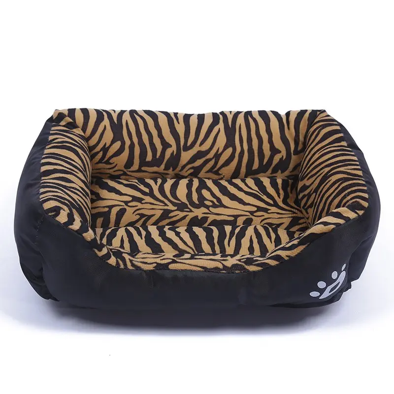 Vente en gros de lits antidérapants personnalisés pour chats, chaise longue super douce pour animaux de compagnie, lit chaud et respirant pour chien, canapé de luxe pour animaux de compagnie